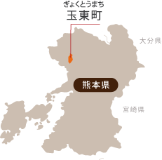 熊本県玉東町マップ