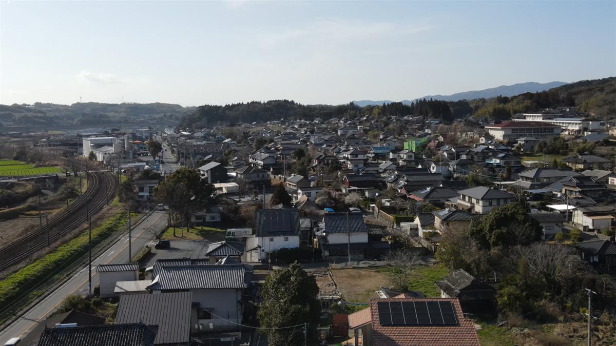 三池往還の町並み